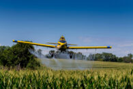 Trent Is Spraying His Corn And Soybeans